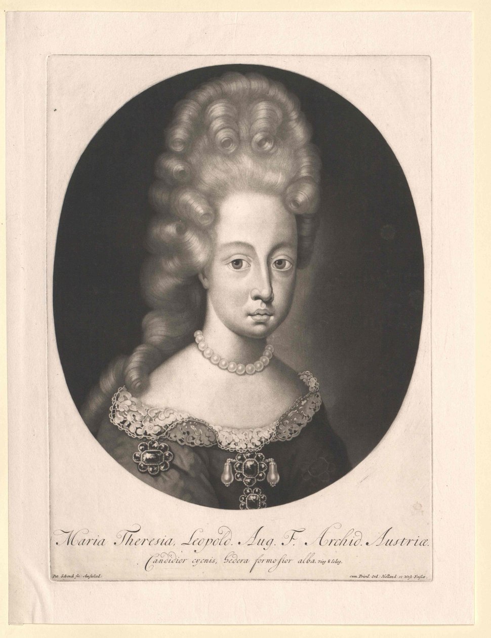 Arquiduquesa da Áustria Therese de Artist Unknown