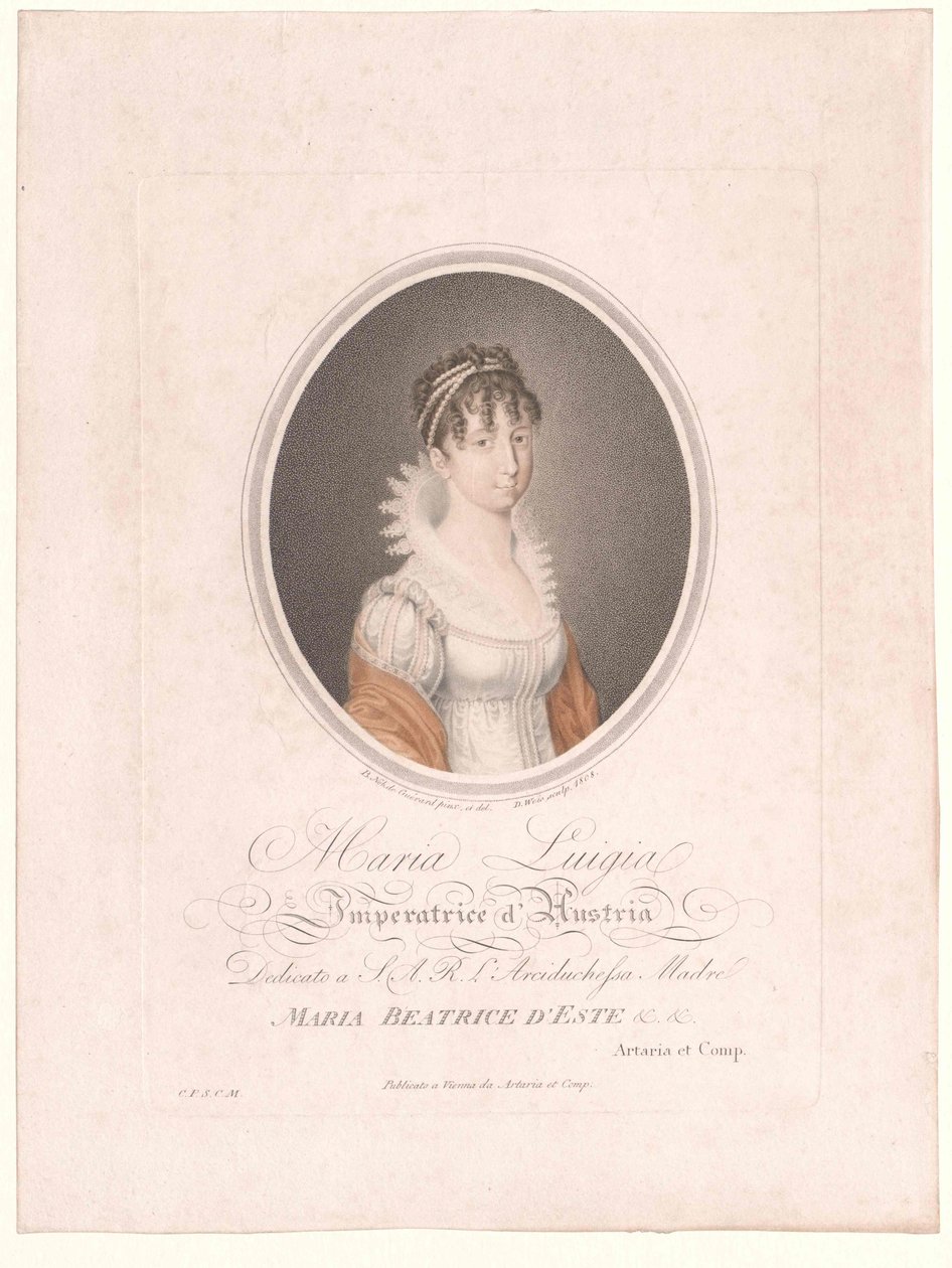 Arquiduquesa de Austro-Modena Maria Luisa de Artist Unknown