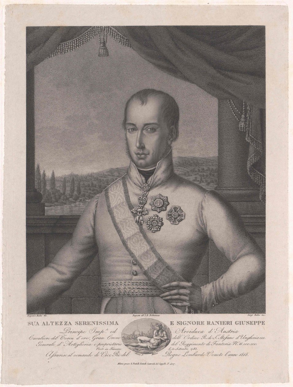 Arquiduque da Áustria Rainer de Artist Unknown