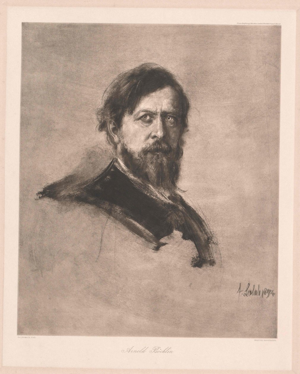 Arnold Boecklin de Artist Unknown