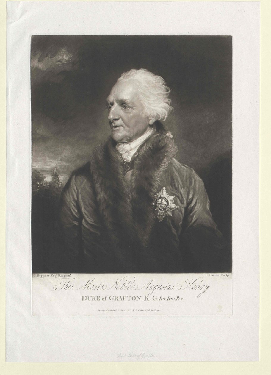 Augustus Henry Fitzroy Duque Grafton de Artist Unknown