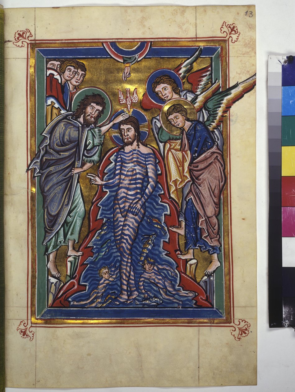 Batismo de Cristo, de Artist Unknown