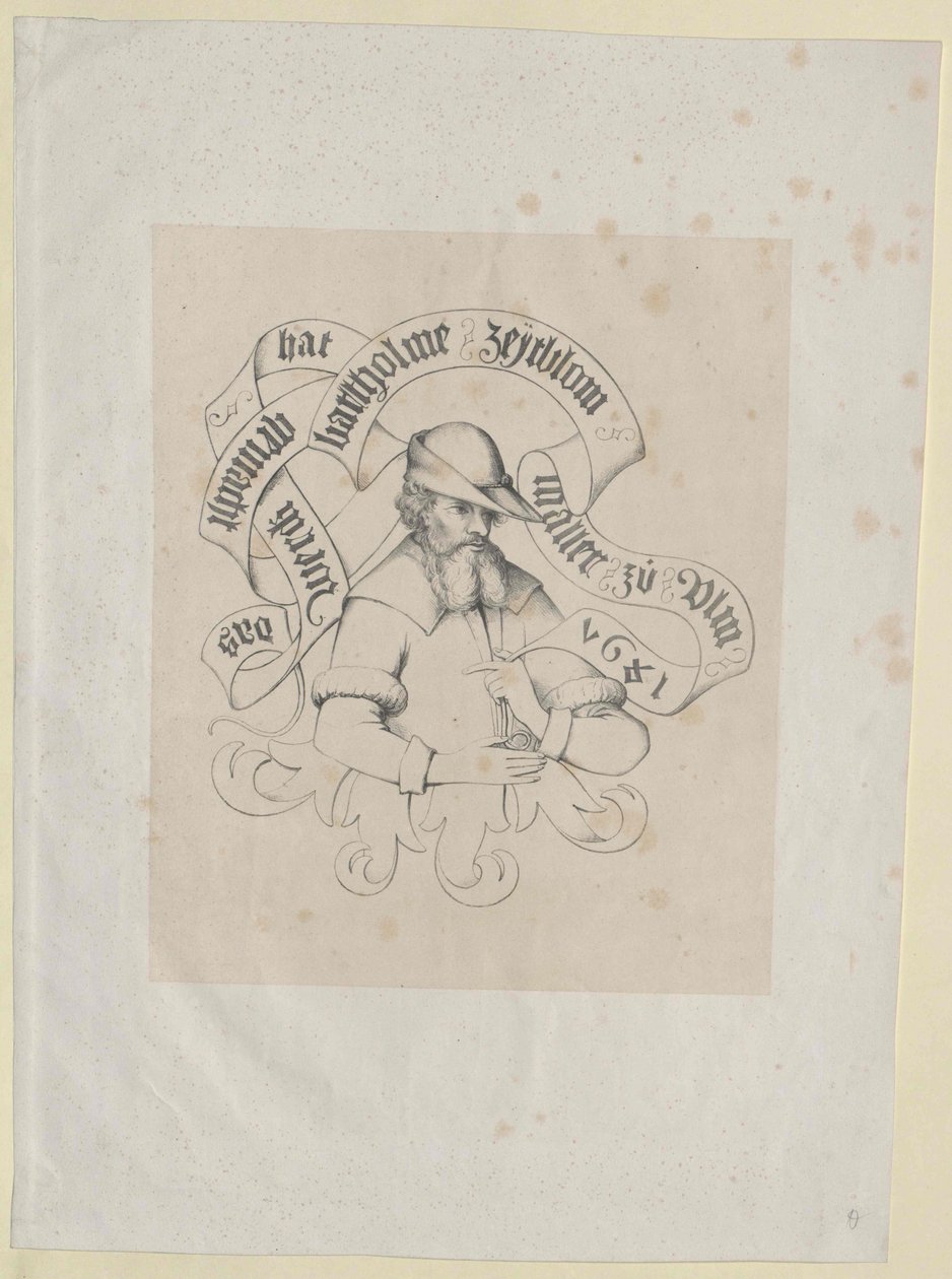 Bartholomew Zeitblom de Artist Unknown