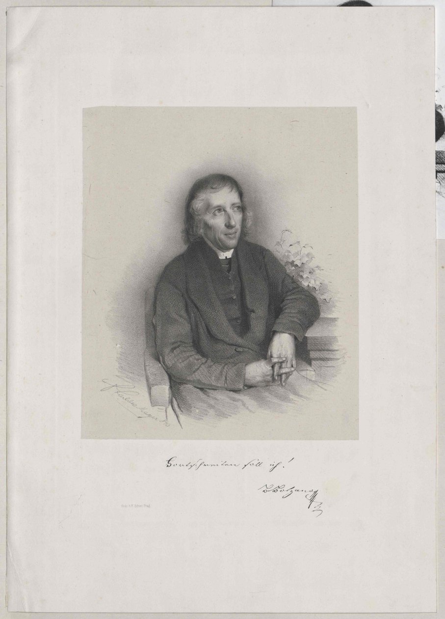 Bernard Bolzano de Artist Unknown