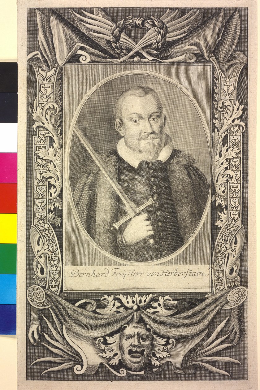 Bernhardin Barão de Herberstein de Artist Unknown
