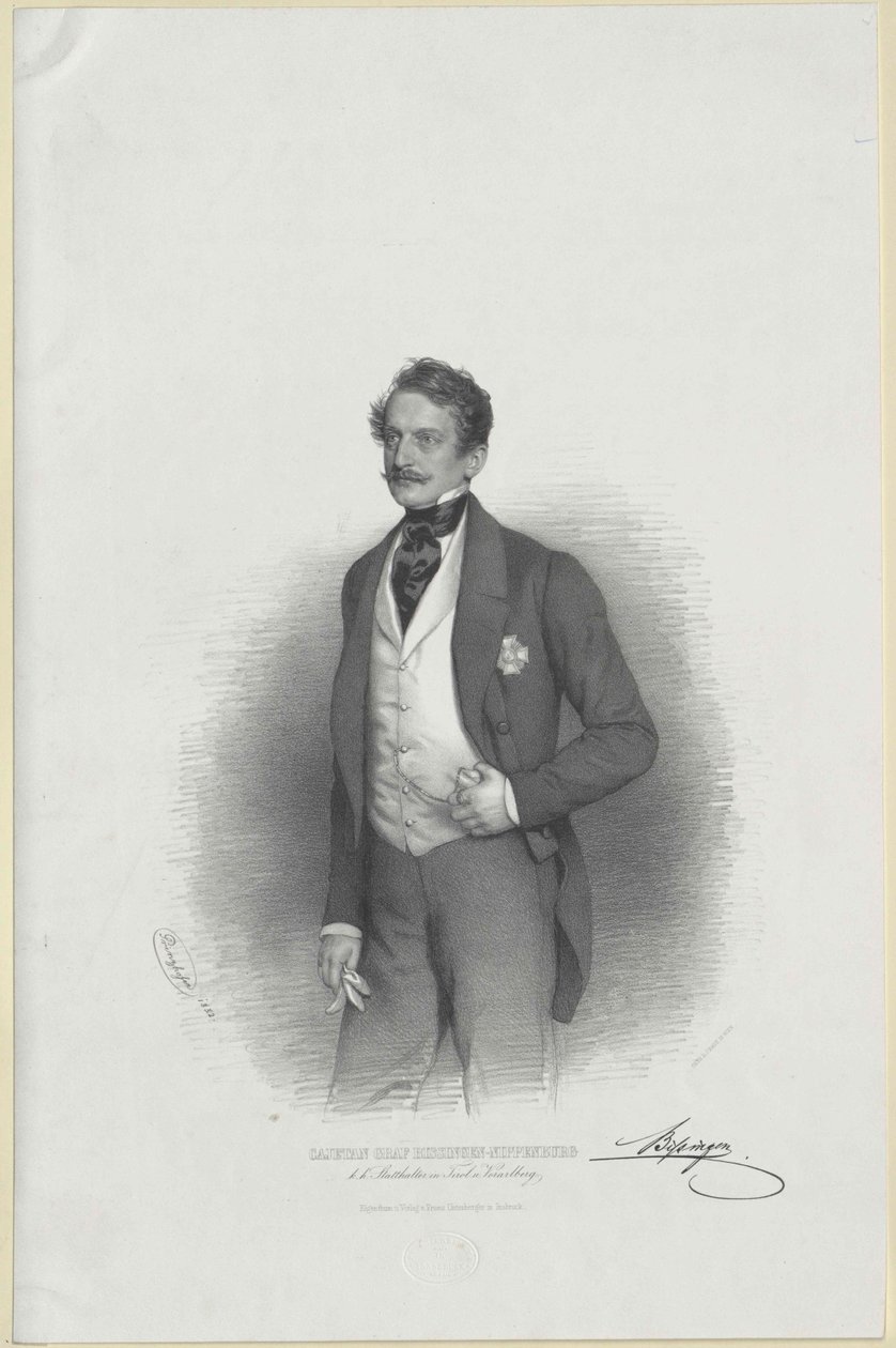 Cajetan conde de Bissingen e Nippenburg de Artist Unknown