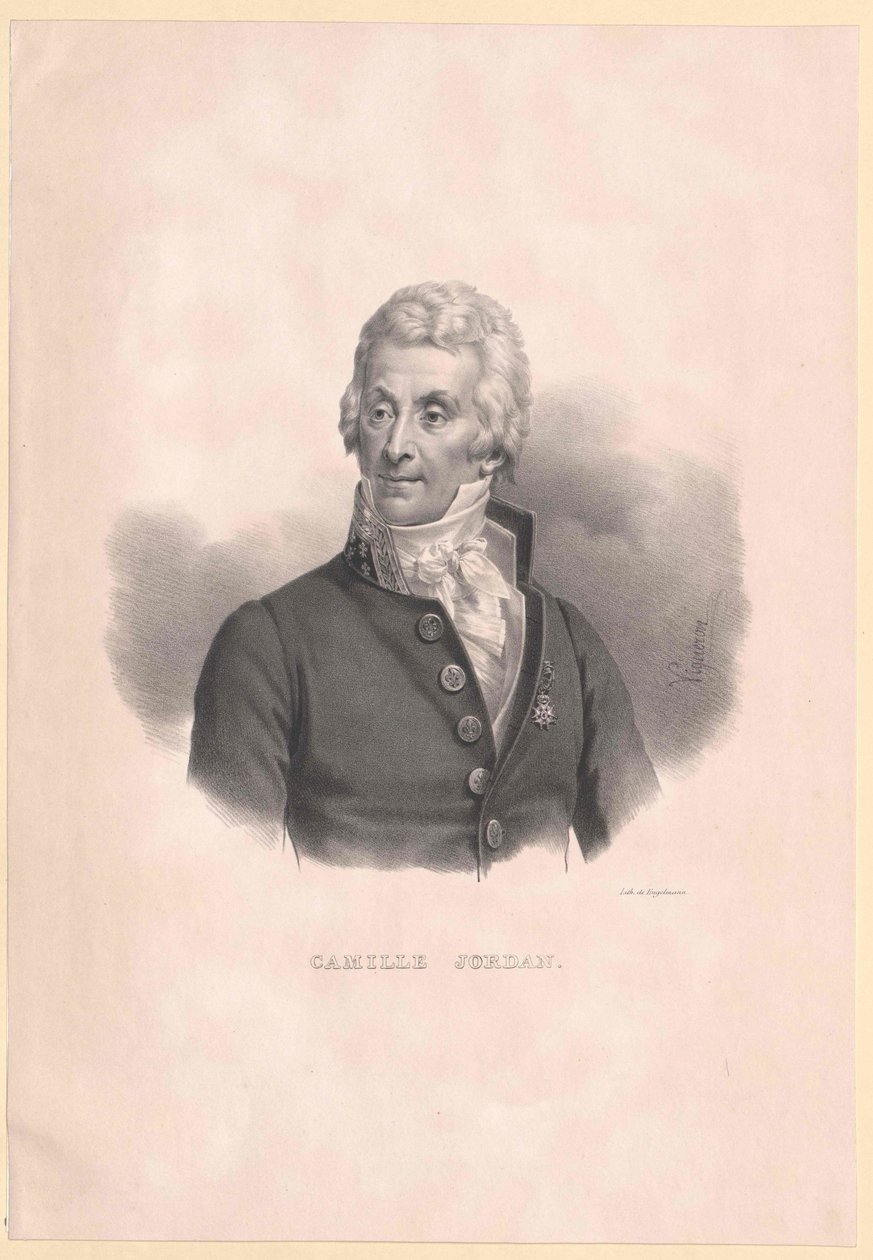 Camille Jordan (impressão) de Artist Unknown
