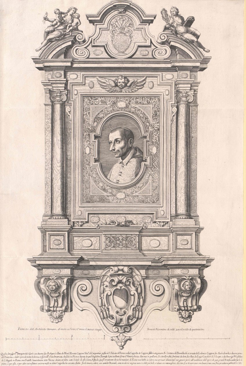 Carlo Borromeo (impressão) de Artist Unknown