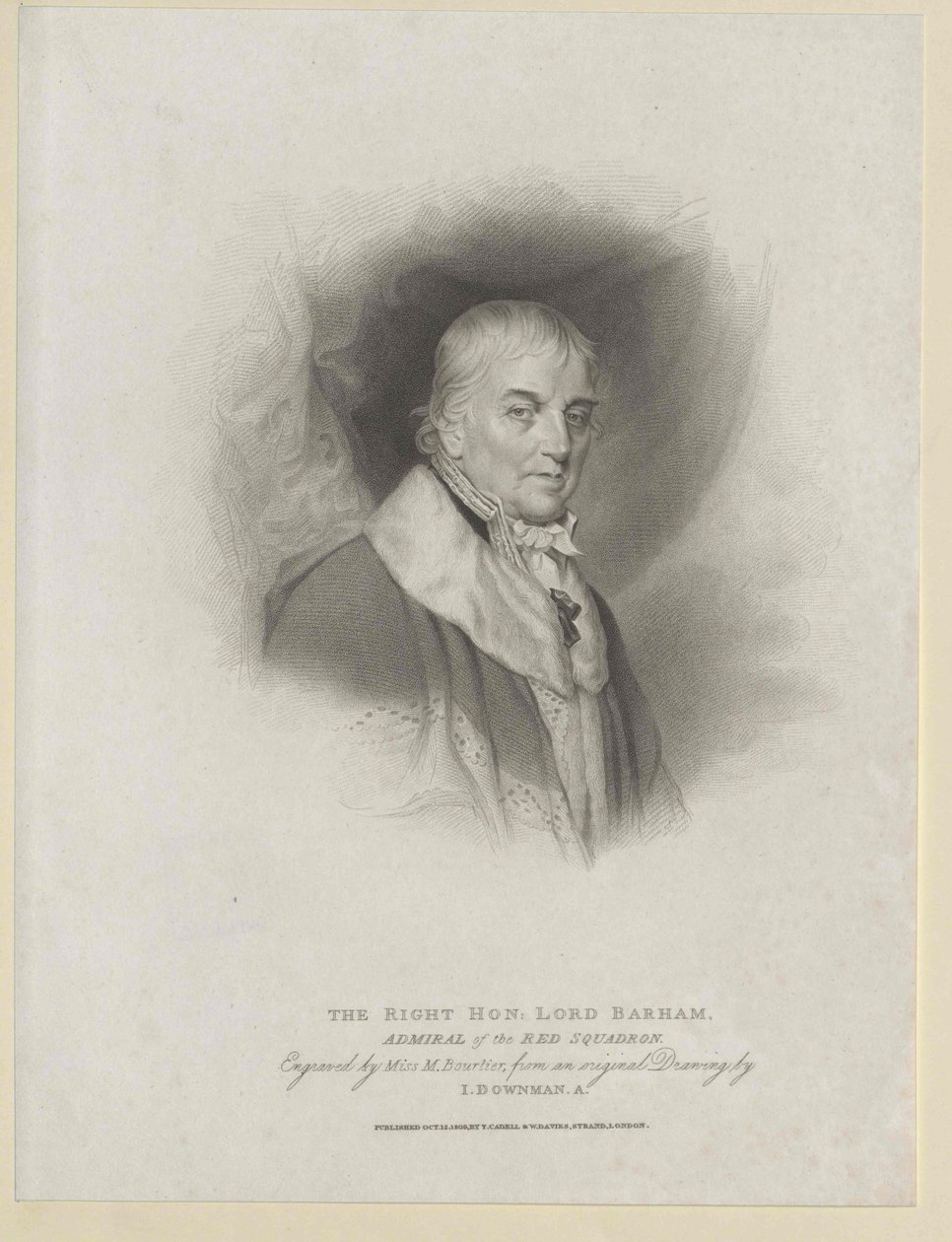Charles Baron Barham Middleton (impressão) de Artist Unknown