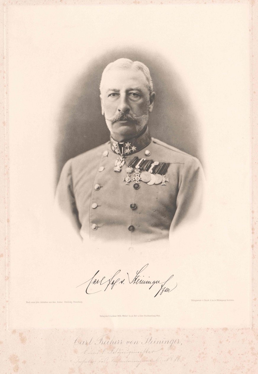 Charles Baron Steininger (impressão) de Artist Unknown