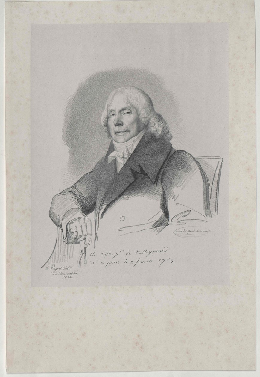 Carlos Maurício duque de Talleyrand-Perigord de Artist Unknown