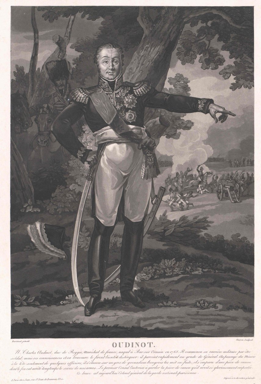 Charles Nicolas Duc de Reggio Oudinot de Artist Unknown