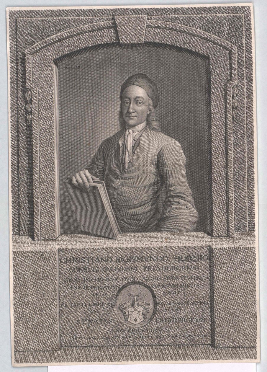 Christian Sigismund trompa de Artist Unknown