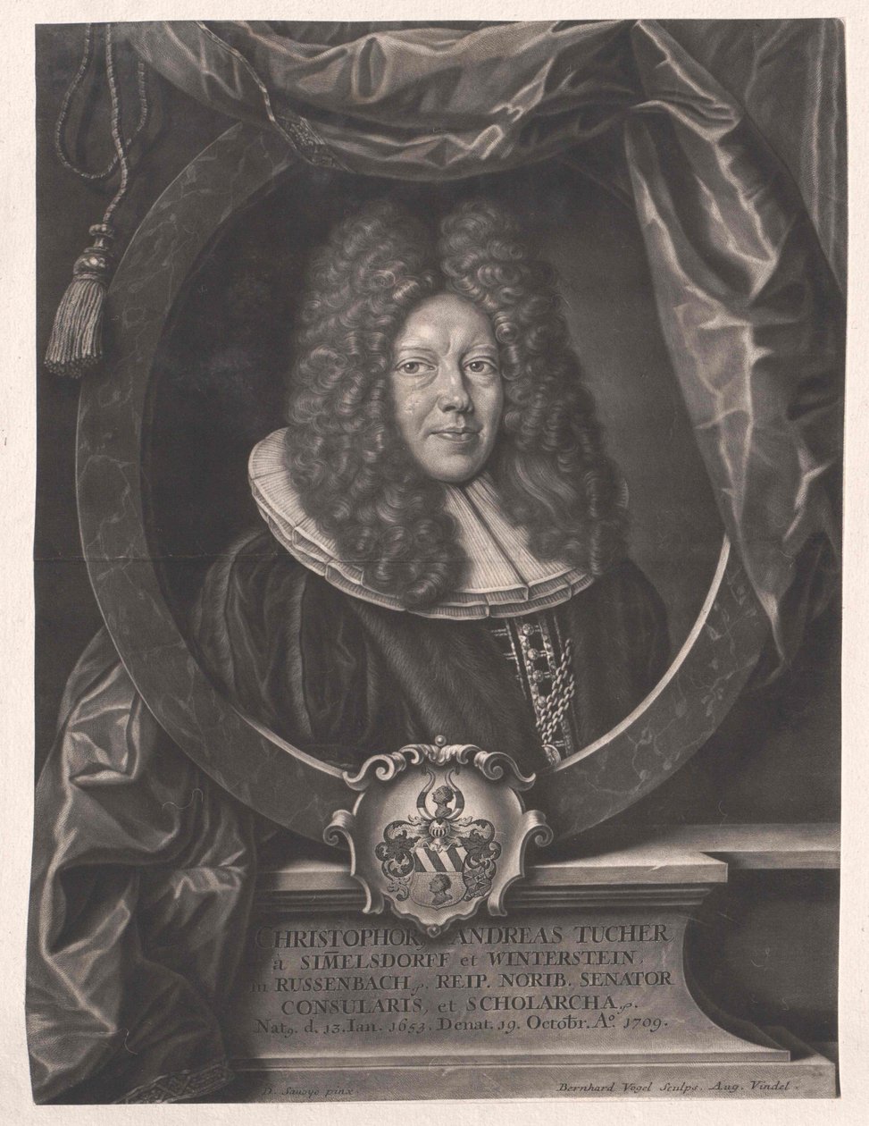 Christoph Andreas Tucher de Simmelsdorf de Artist Unknown
