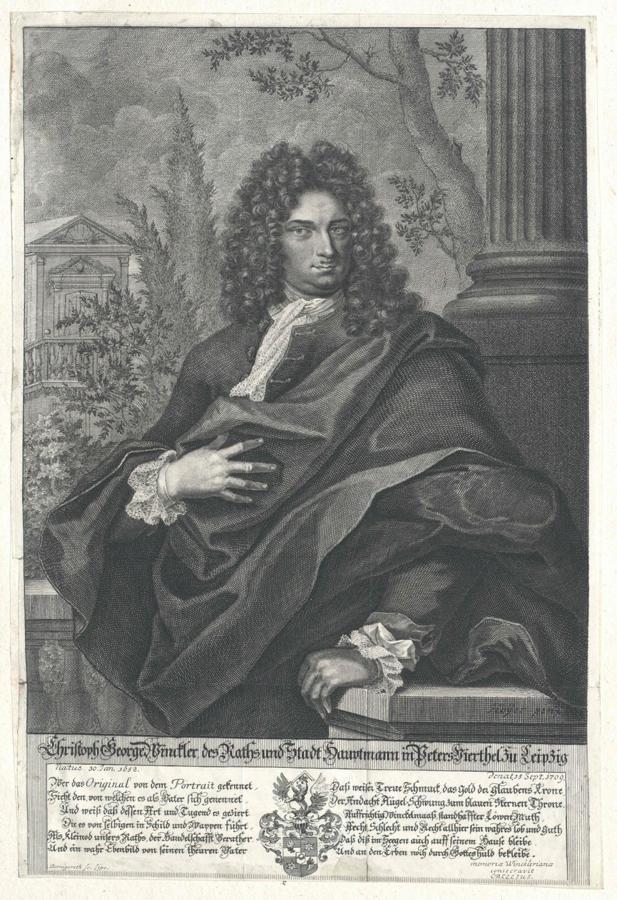 Christoph George Winckler de Artist Unknown