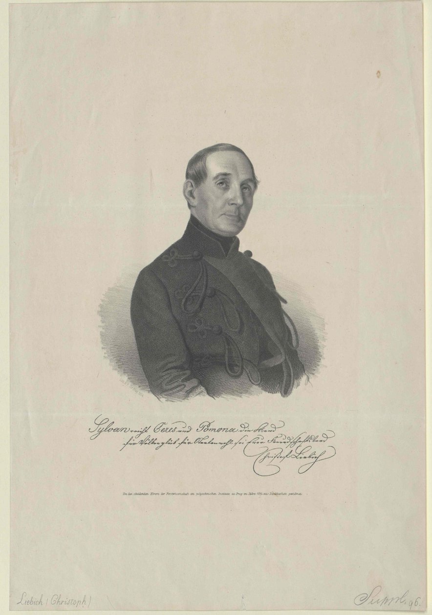 Christoph Liebich (impressão) de Artist Unknown