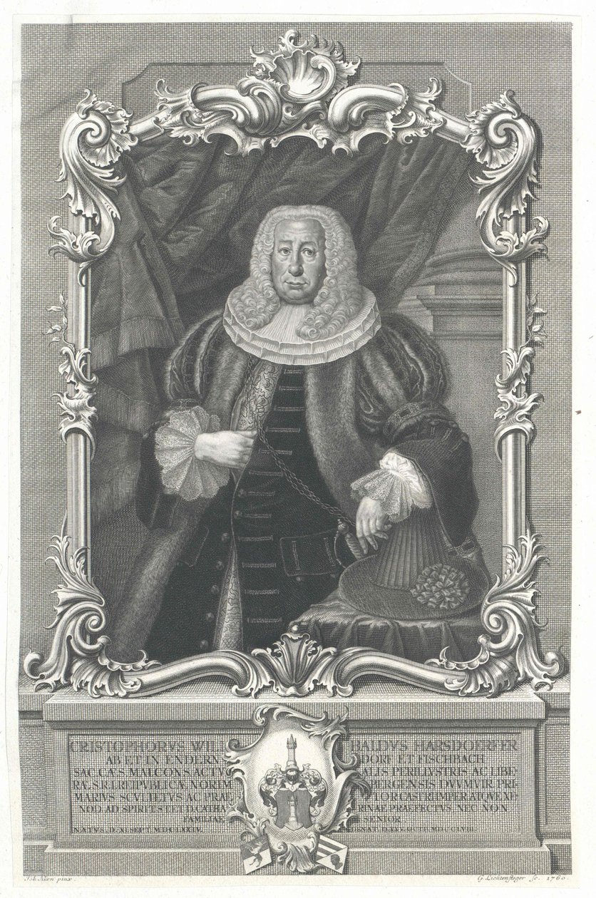 Christoph Wilibald Harsdoerfer de Enderndorf de Artist Unknown