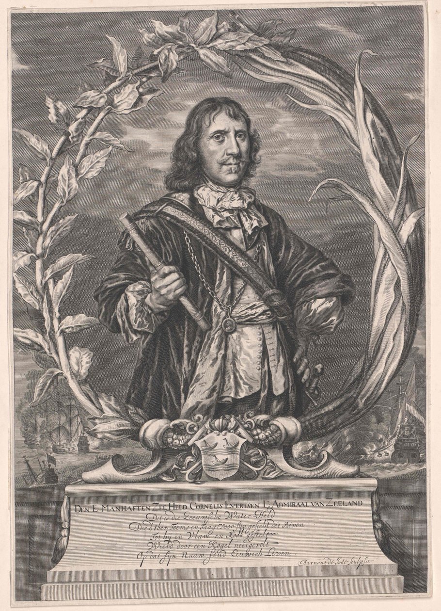 Cornelis d. Ae Evertsen de Artist Unknown