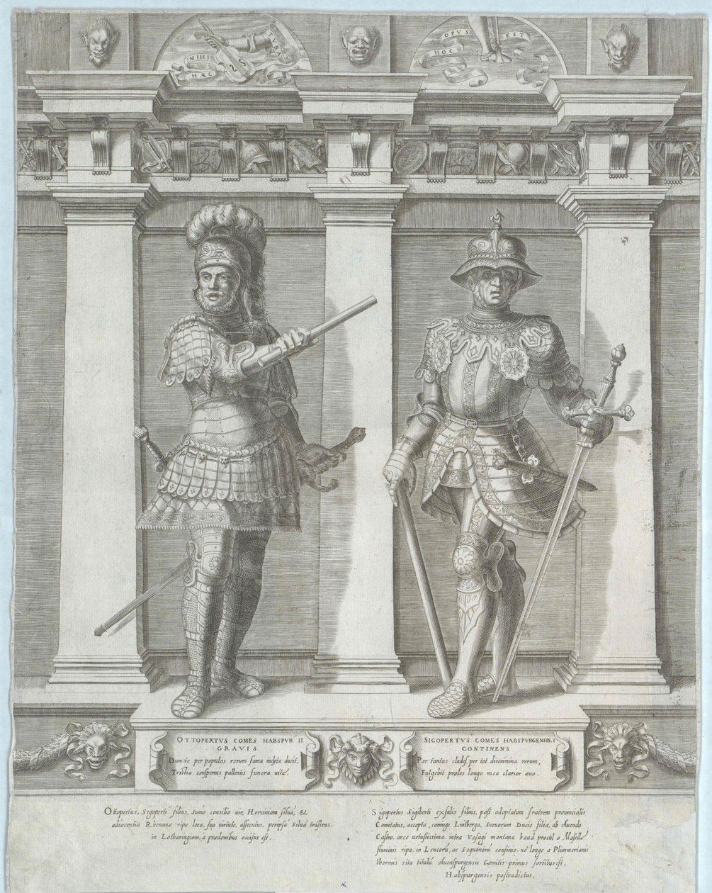 Conde de Habsburgo Sigebert de Artist Unknown