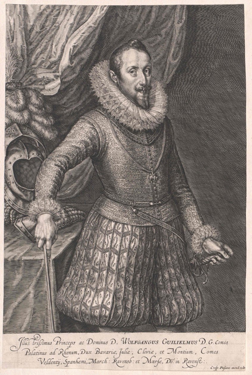 Conde palatino de Neuburg Wolfgang Wilhelm de Artist Unknown