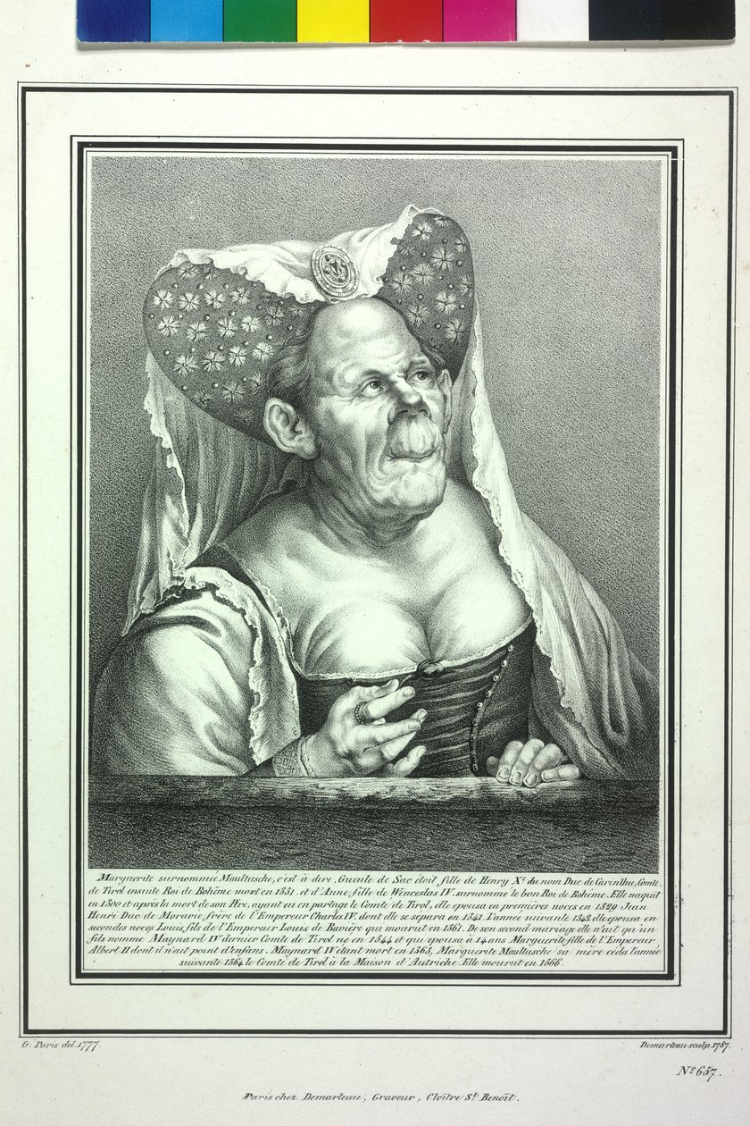 Condessa do Tirol Margarida Maultasch de Artist Unknown