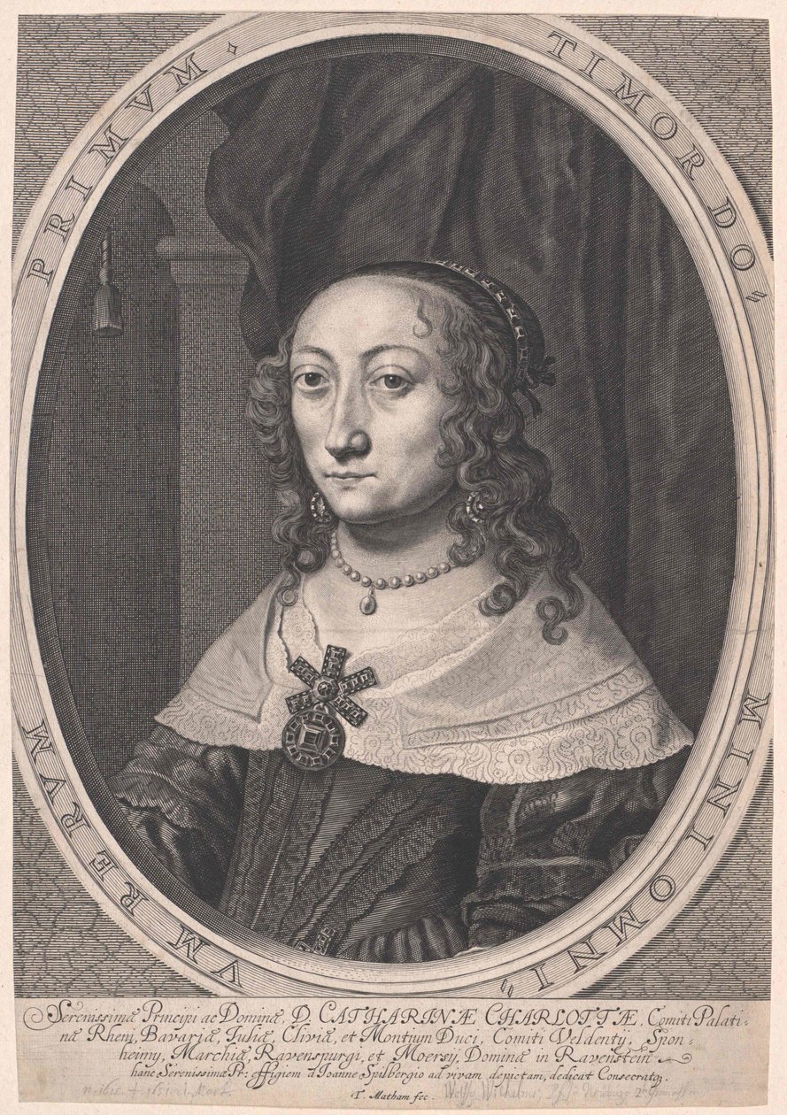 Condessa palatina de Zweibruecken Catherine Charlotte de Artist Unknown