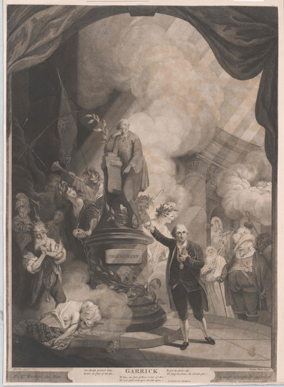 David Garrick de Artist Unknown