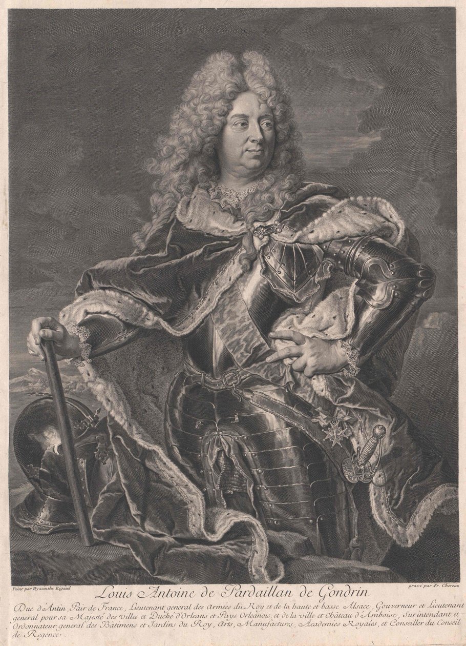 Duque de Pardaillan de Gondrin de Artist Unknown
