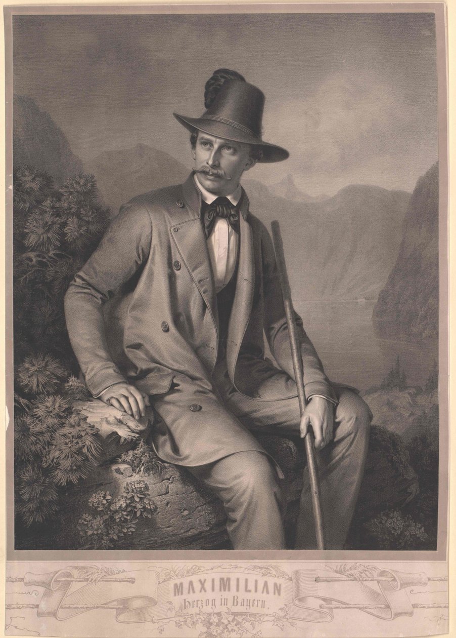 Duque da Baviera Maximiliano de Artist Unknown