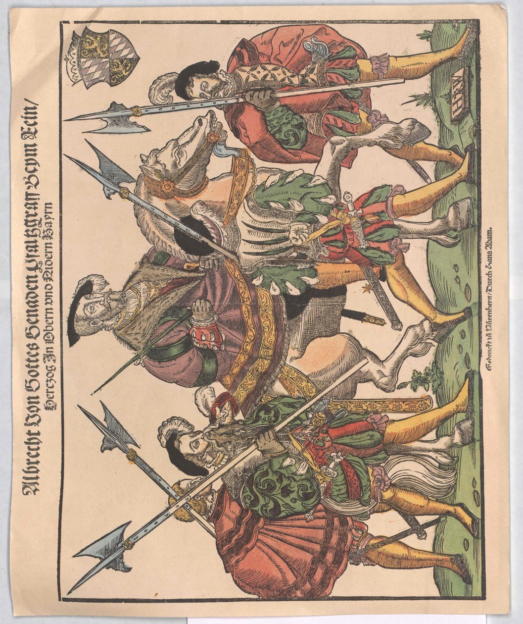 Duque da Baviera Albrecht V. de Artist Unknown