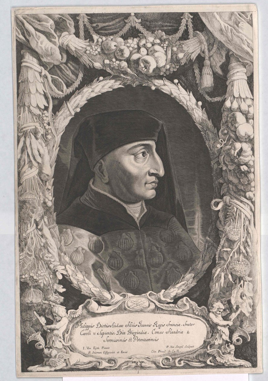Duque de Borgonha Philipp II dos Kuehn de Artist Unknown