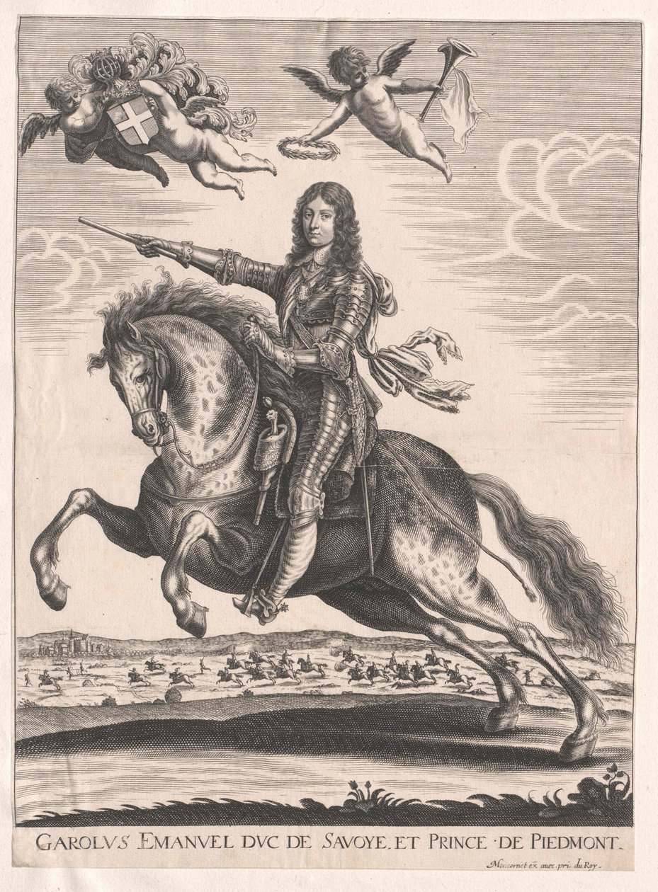 Duque de Saboia Carlos Emanuel II de Artist Unknown