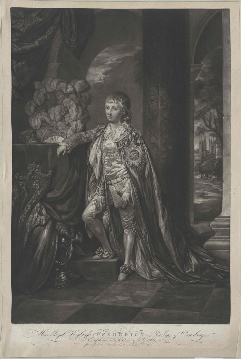 Duque de York e Albany Frederick August de Artist Unknown