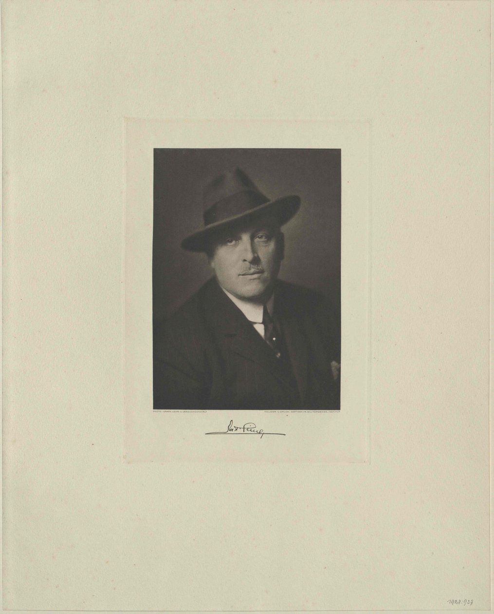 Eduard Heinl (impressão) de Artist Unknown