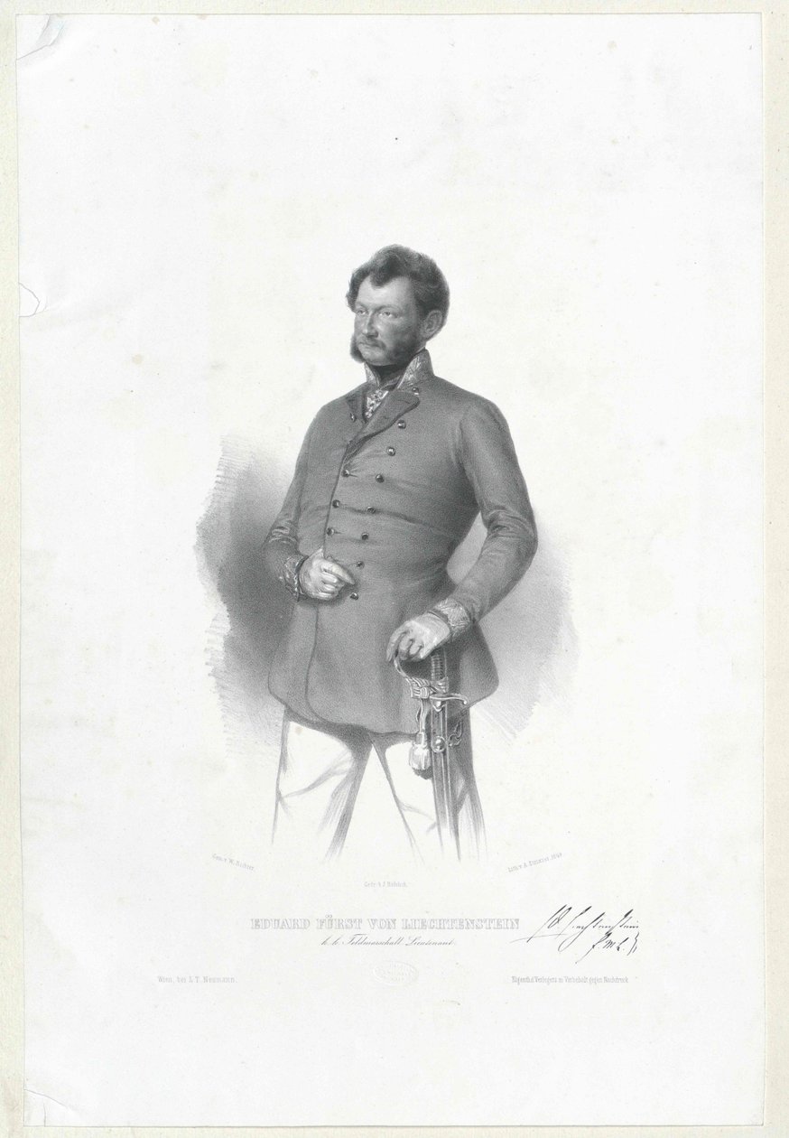 Eduardo Conde do Liechtenstein de Artist Unknown