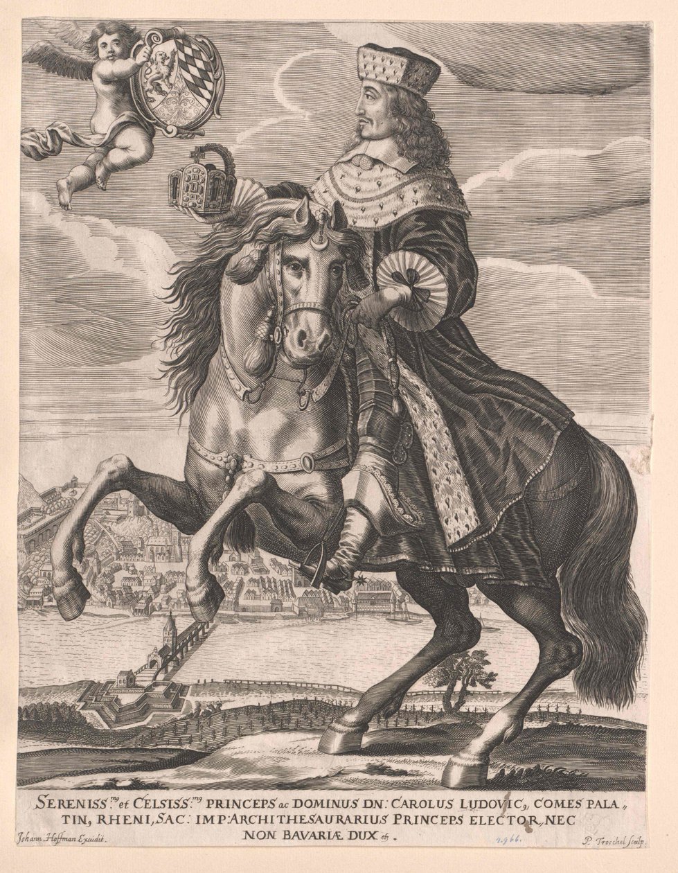 Eleitor do Palatinado Carlos I Ludwig de Artist Unknown