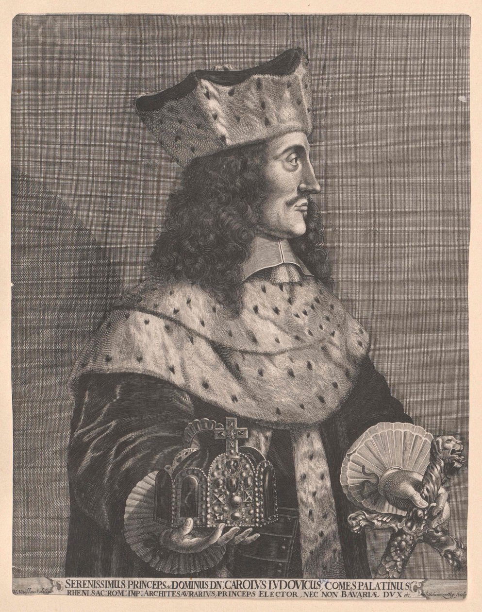Eleitor do Palatinado Carlos I Ludwig de Artist Unknown