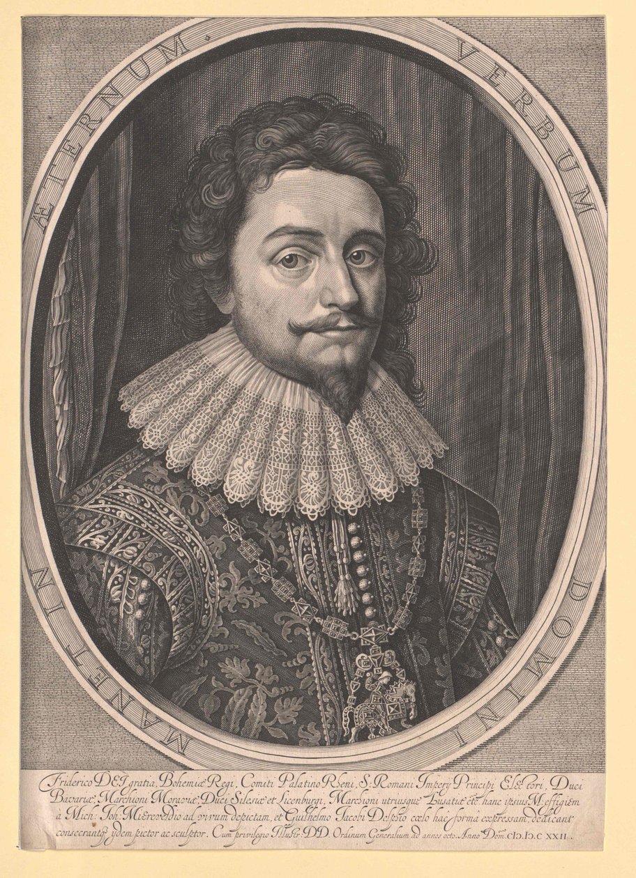 Eleitor do Palatinado Frederic V de Artist Unknown