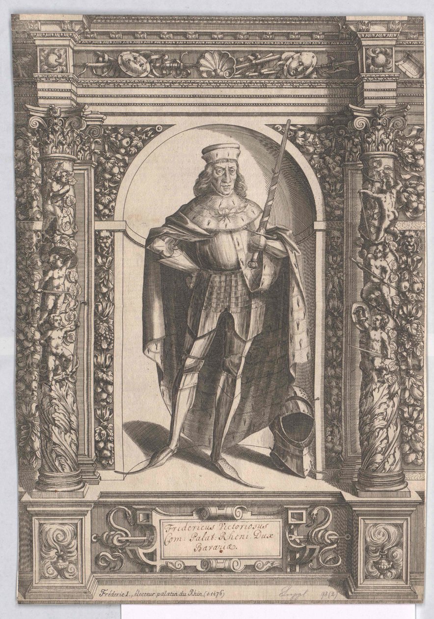 Eleitor do Palatinado Frederico I, o vitorioso de Artist Unknown