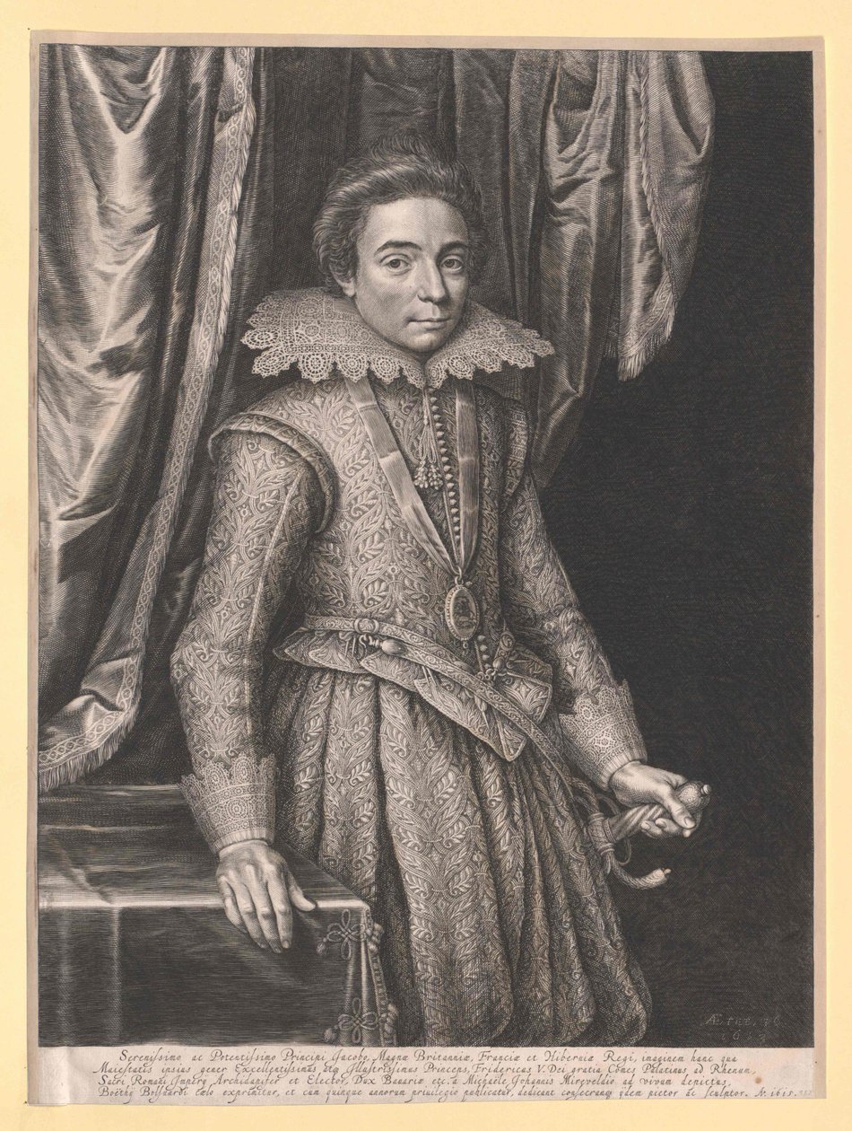 Eleitor do Palatinado Frederico V. de Artist Unknown