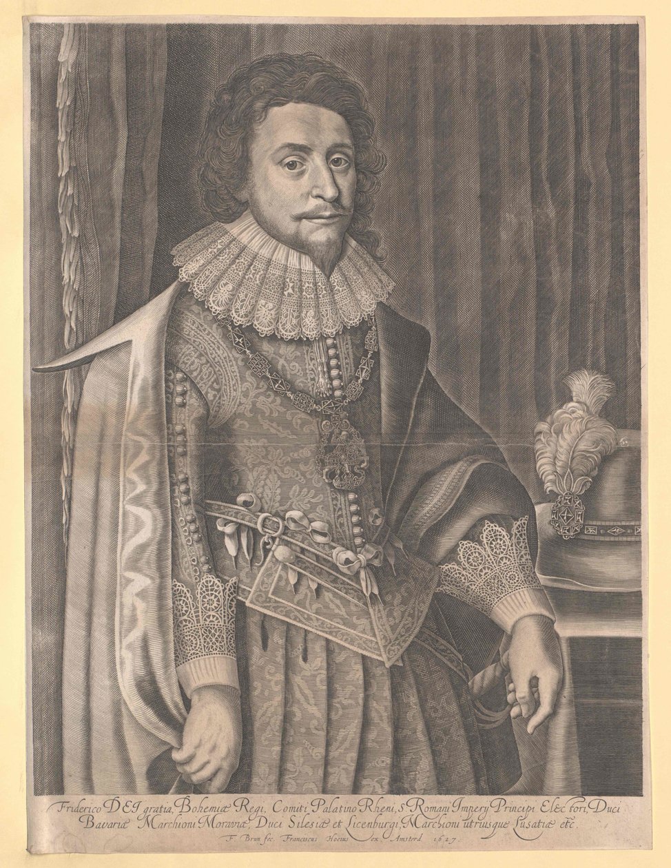 Eleitor do Palatinado Frederico V. de Artist Unknown