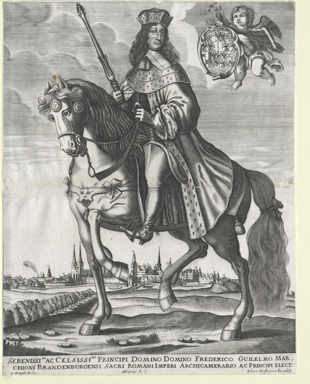 Eleitor de Brandeburgo (1620-1688) Frederick Wilhelm de Artist Unknown