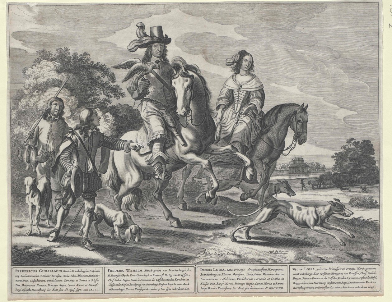 Eleitor de Brandeburgo (1620-1688) Frederick Wilhelm de Artist Unknown
