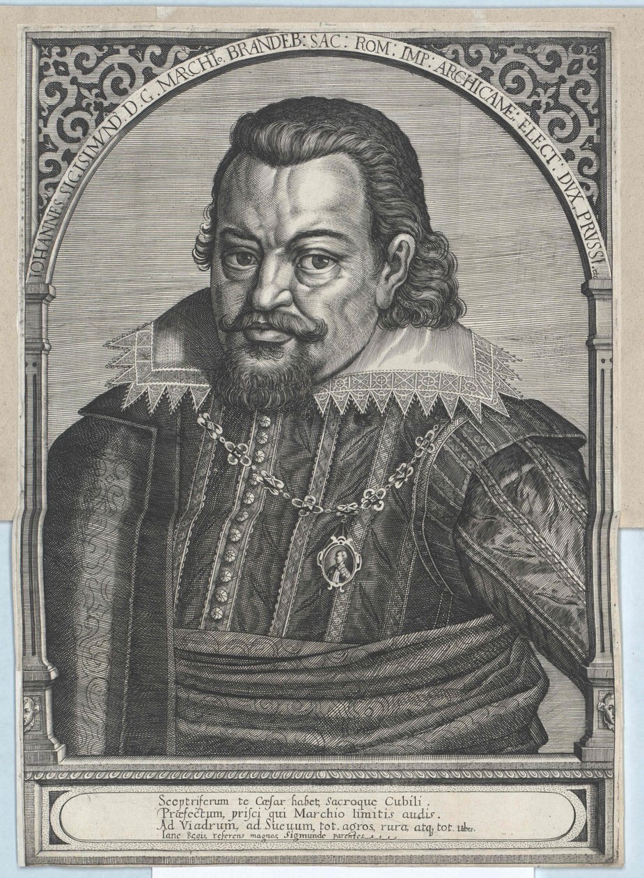 Eleitor de Brandeburgo Johann Sigismund de Artist Unknown