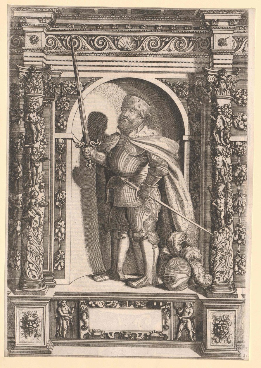 Eleitor da Saxónia Johann Frederick I de Artist Unknown