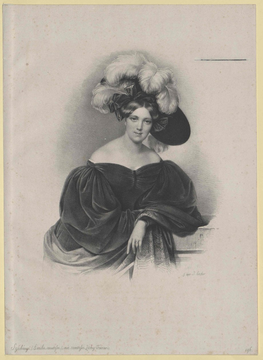 Emilie condessa de Zichy-Ferraris de Artist Unknown