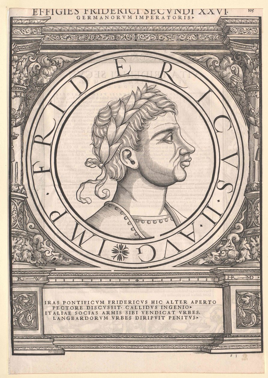 Imperador Frederico II de Artist Unknown