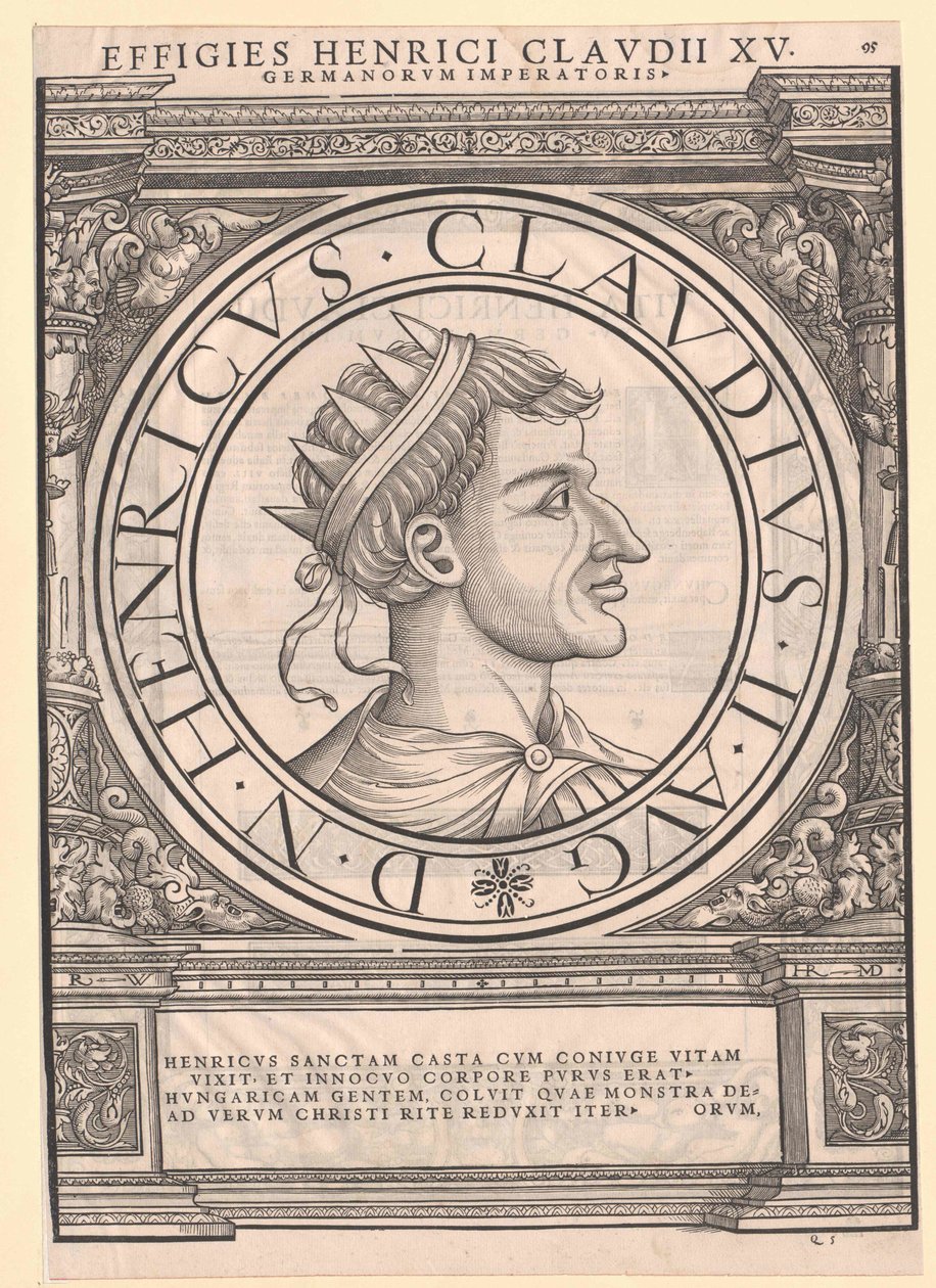 Imperador Henrique II da Santa de Artist Unknown