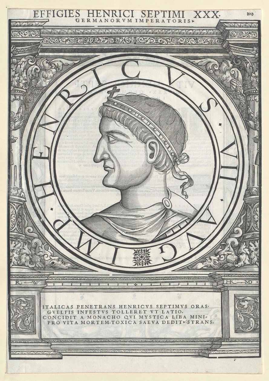 Imperador Henrique VII de Artist Unknown