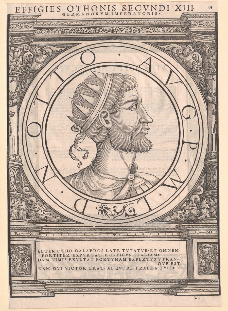 Imperador Otão II de Artist Unknown